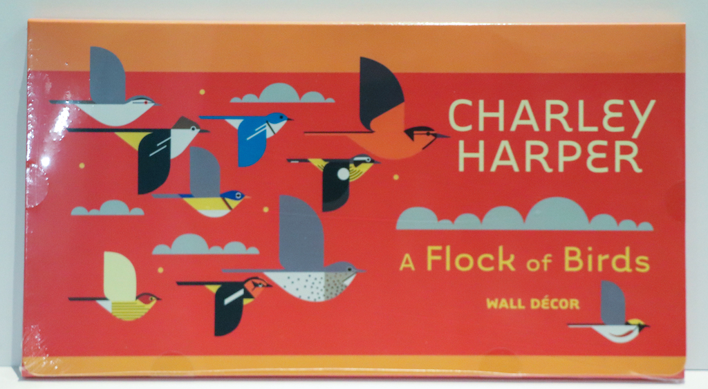 (image for) Charley Harper: Flock of Birds Wall Decor